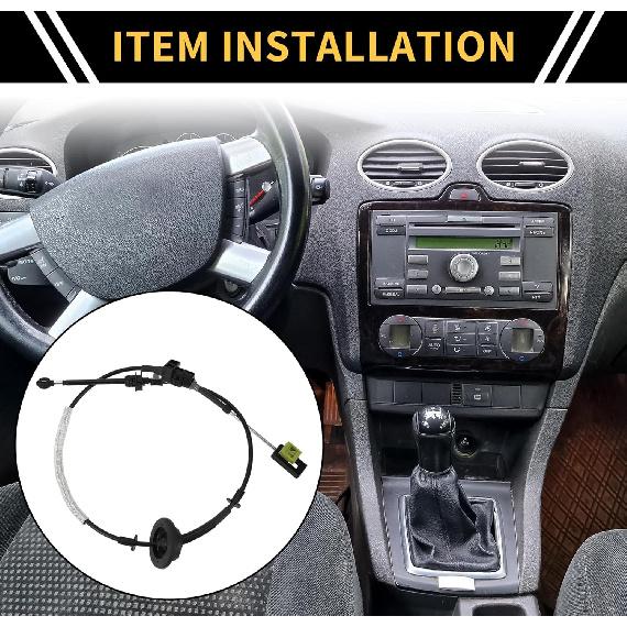 

Automatic Transmission Gear Shifter Cable for Ford F-150 2000-2003 with 4R70W Automatic Transmissions Auto Trans Gear Shift Control Lever Cable Metal