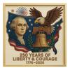 250th Anniversary Diamond Art Kit Celebrating 250 Years of American Freedom DIY Rhinestone Craft