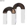 Creative Geometric Arch Shape Vase Desk Decoration Artificial Flower Decorative Flower Arrangement Vases Room Aesthetic Decor