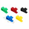 Block Shaped Cartoon Door Hooks Garbage Bag Kitchen Plastic Bag Hook Hanging Handle Bag Behind Cabinet Door Hook