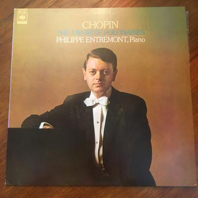 Disque Vinyle PHILIPPE ENTREMONT Entremont Joue Chopin Favori Po 13AC1052 CBS SONY Japon Obi Classique Occasion