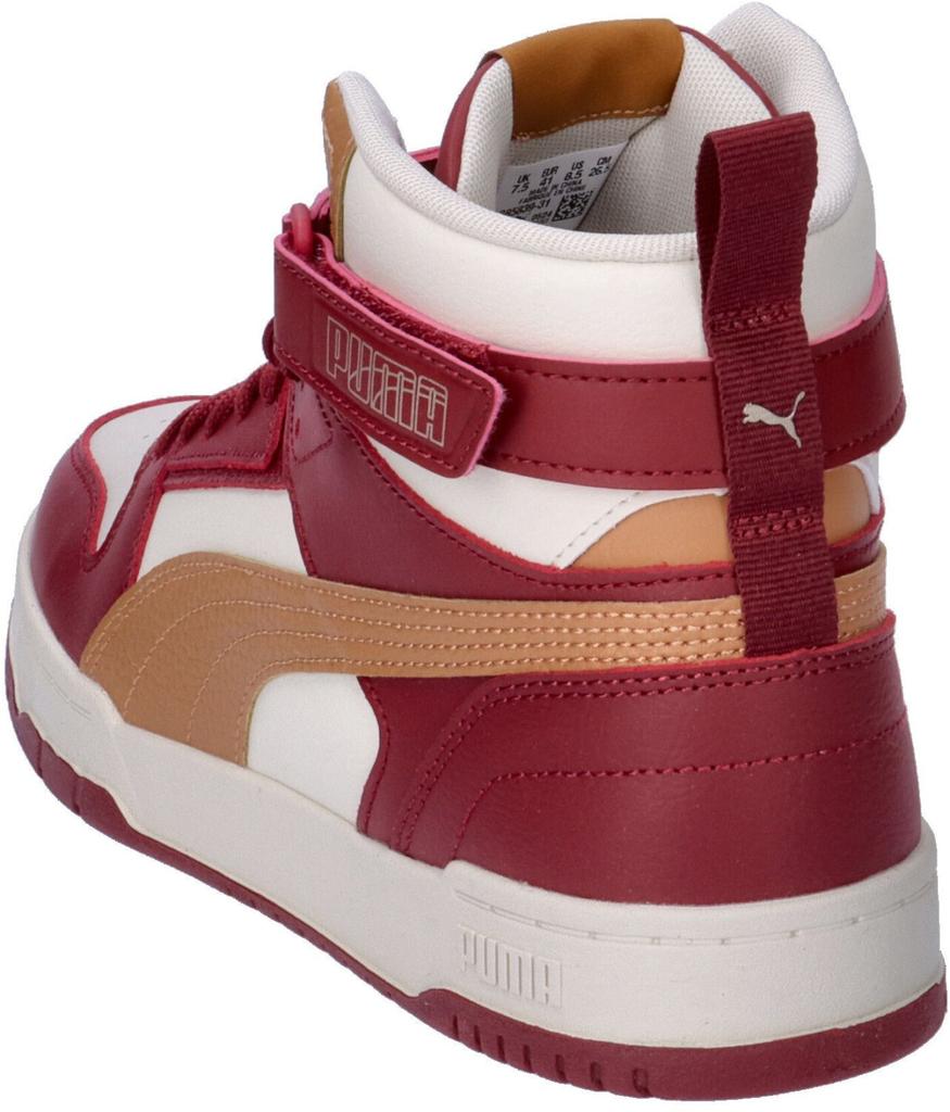 Puma RBD Rebound Game Sneakers (385839) Alpine Snow/caramel Latte/rich Red