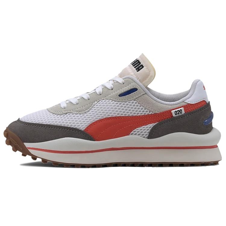 PUMA Style Rider Stream On - White Orange Men s 371527-04 EU 43
