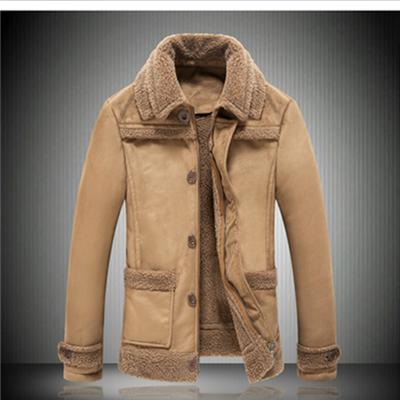 Herrenjacke Pelz Winter Thermojacke