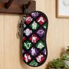 Deads by Daylights Glasses Case Cover Sunglasses Case Outdoor Soft Eyewear Bag Zip Unisex Eyeglass Cases Cover