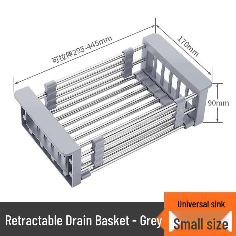 

Abdo Adjustable Plastic Sink Drain Basket