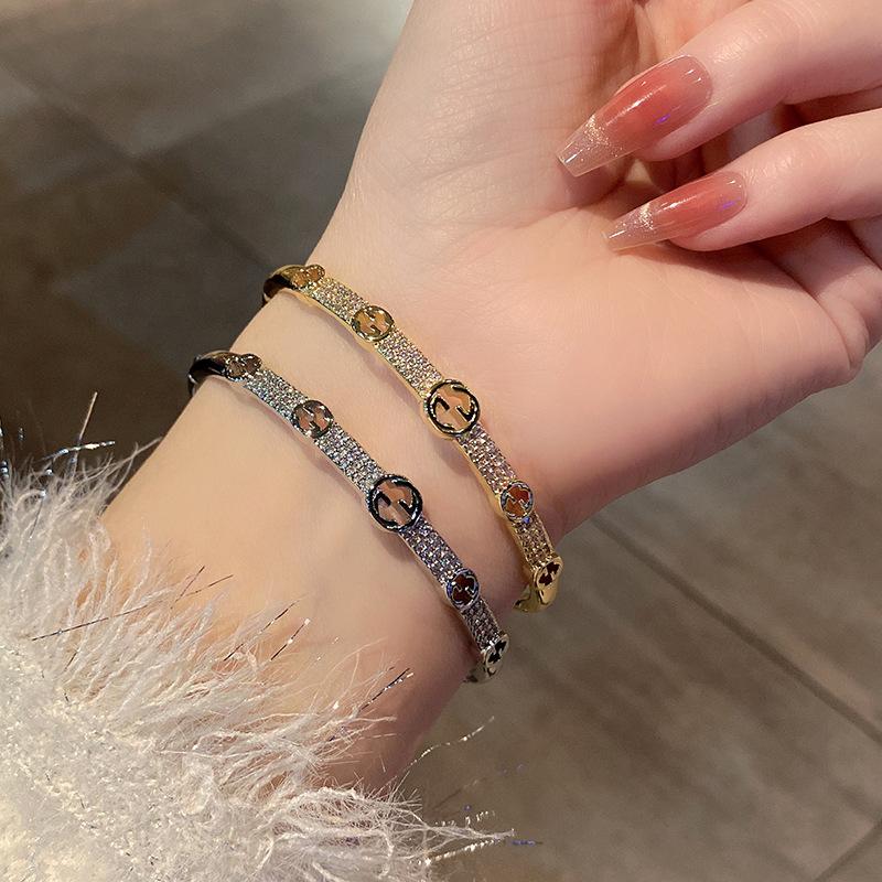 Serpentine Bracelet, Starry Sky, Versatile, Fashionable, High End Design, Open Mouth Bracelet