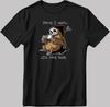 Sorry I Can't I'm Very Busy Short Sleeve White-Black Men's / Women's T-Shirt K236