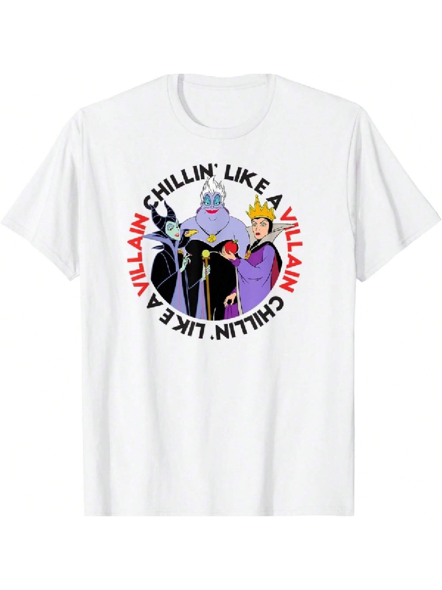 Villains - Ursula, , And Queen Grimhilde T-Shirt S разноцветный