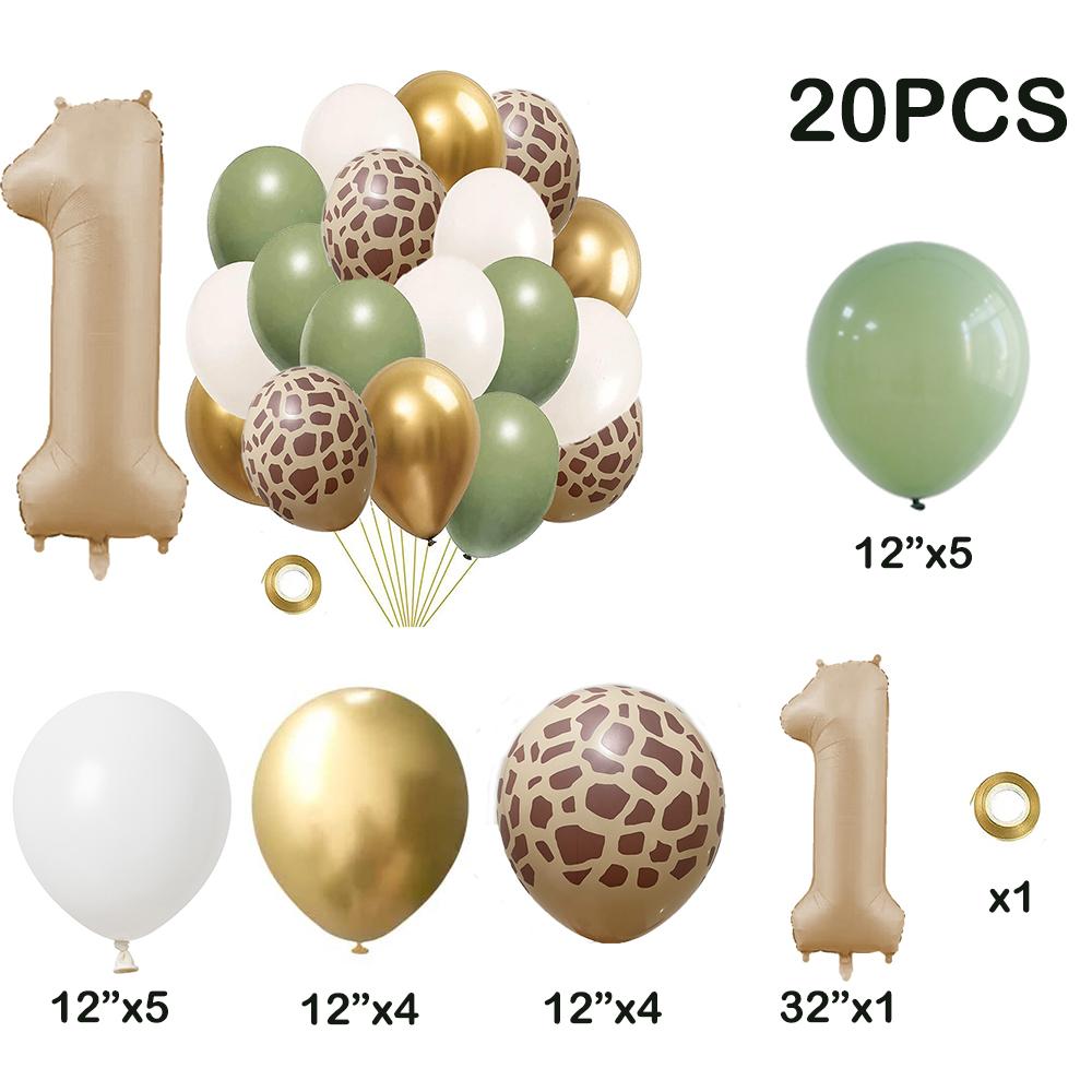 

Sage Green Balloons White Sand Metallic Gold Confetti Balloon Boho Wedding Bridal Baby Shower Birthday Party Decoration Globos 40inch Number