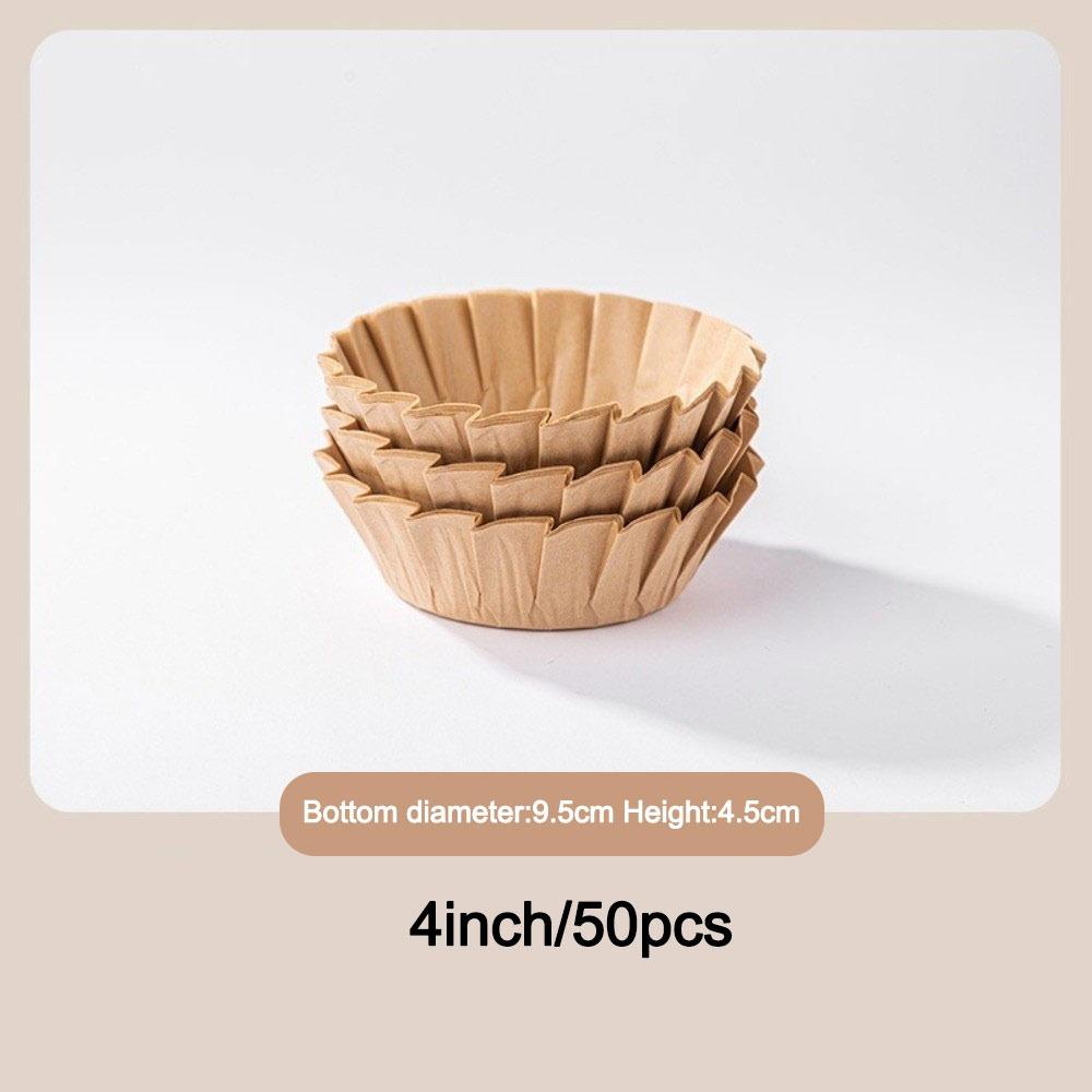 Foldless Disposable Baking Papers 4/6/8inch Basques Cake Paper New Parchment Paper  Kitchen Use