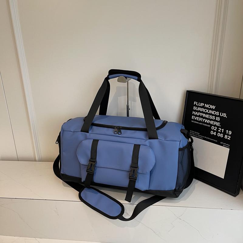 Velkokapacitní sportovní fitness taška, cestovní taška na zavazadla, suchá a mokrá samostatná crossbody taška, oddělené tašky na boty