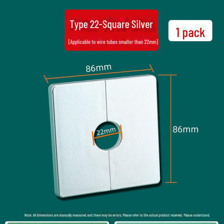 

«Декоративная заглушка для отверстий в стене для труб кондиционера и крана»