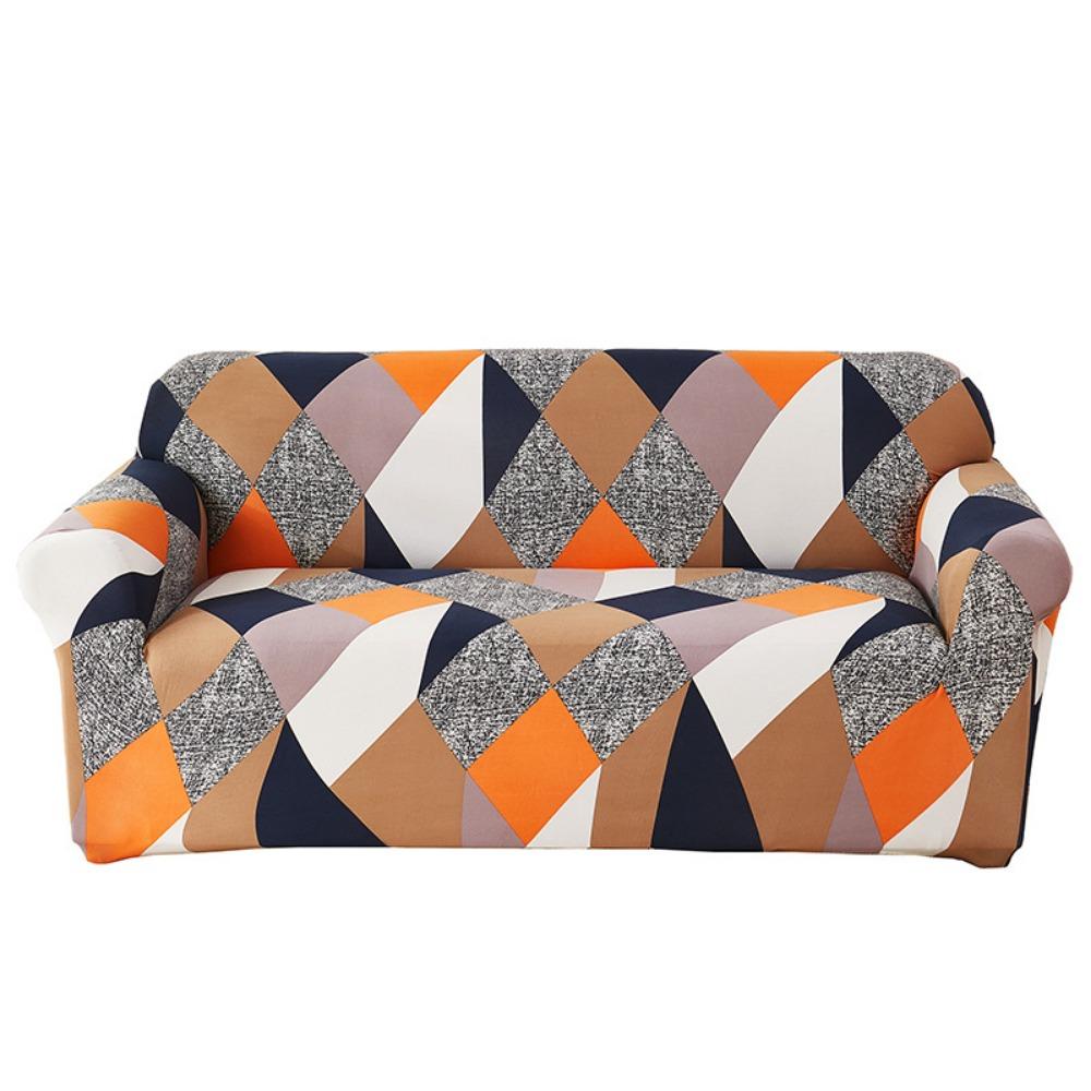 Elastic Printed Sofa Cover Universal Stretchable Slipcouch Protector Furniture Protector