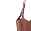 Longchamp Le Foulonné Magnetic Closure Adjustable Shoulder Strap Leather Hobo Bag Women Bags Light-Gold Brown 10330021M02