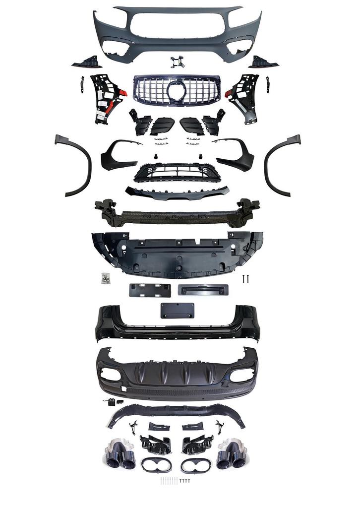 GLB-Class X247 20 Sport Model Front Bumper Trim for Mercedes-Benz