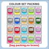 Non-Toxic 350Pcs/Color 5Mm Iron Beads Pixel Art Kit 6Color Black White For Kid Hama Perler Bead Diy Puzzles Gift Children Toys