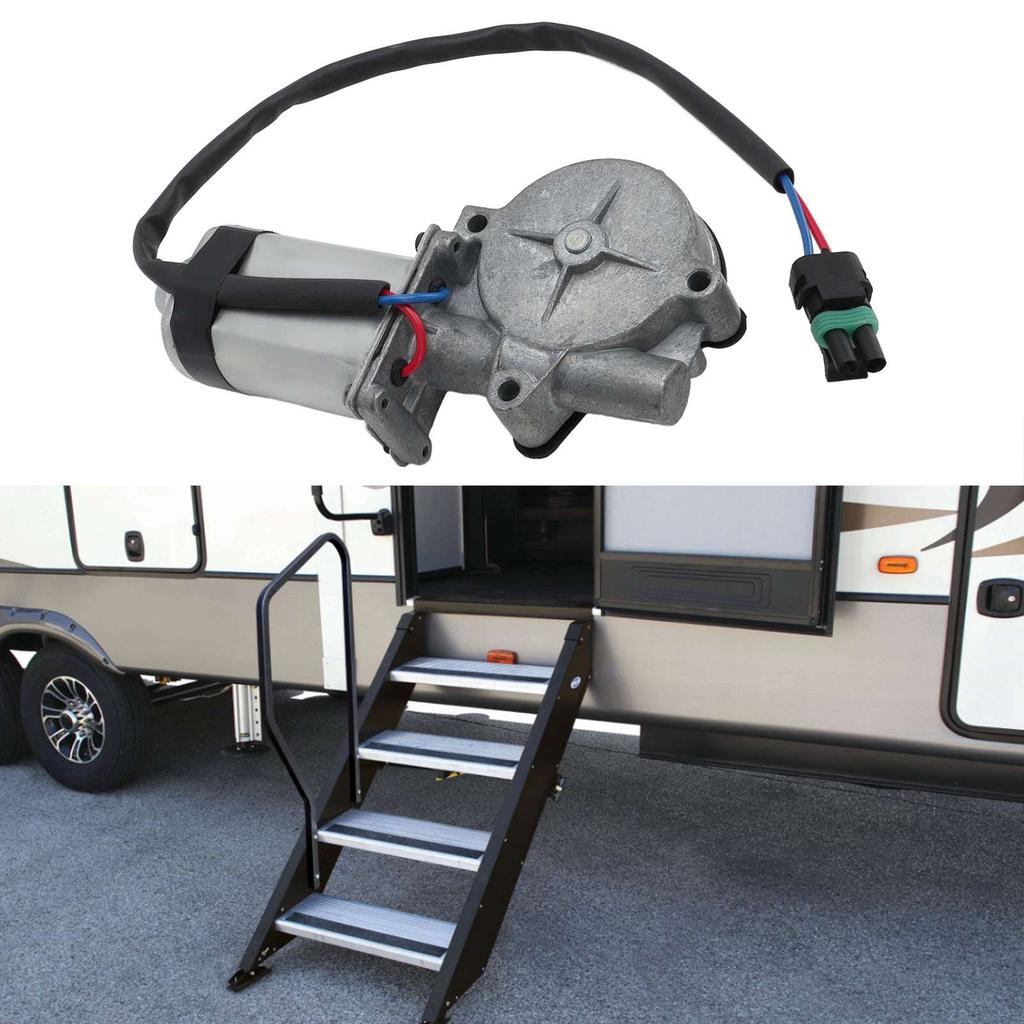 Electric RV Entry Step Motor 300‑1406 Aluminum Alloy High Strength for Lippert RV Coach Steps
