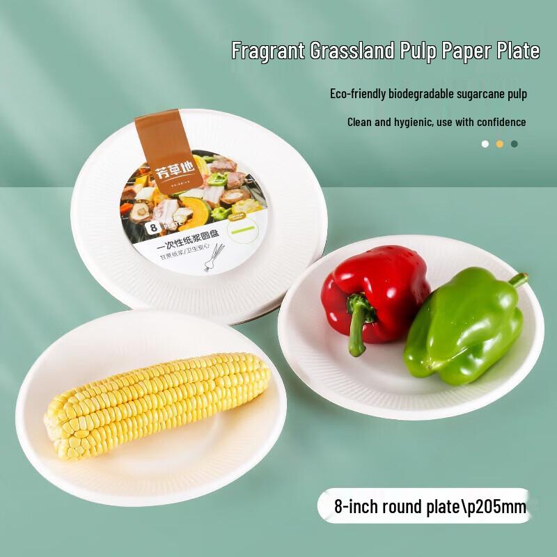 Grassland Outdoor BBQ Fruit Paper Plates