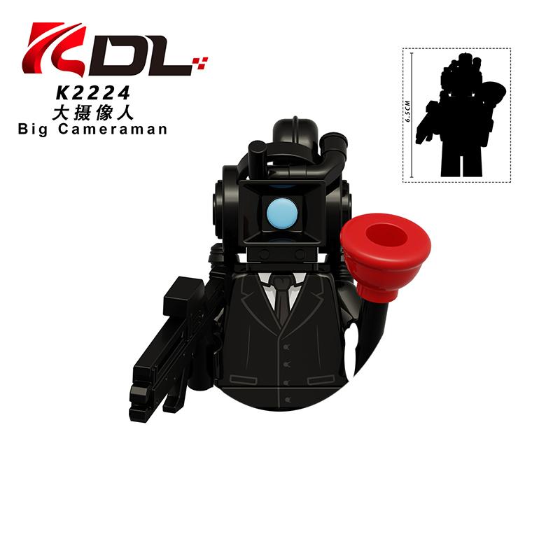 Duchess Toilet Man New Gman5.0 Blocks Female Special Forces Bricks For Toys Gifts Action Figures Building Blocks For Children