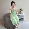 2026 Summer Chinese Style Hanfu Two-Piece Set for Baby Girls