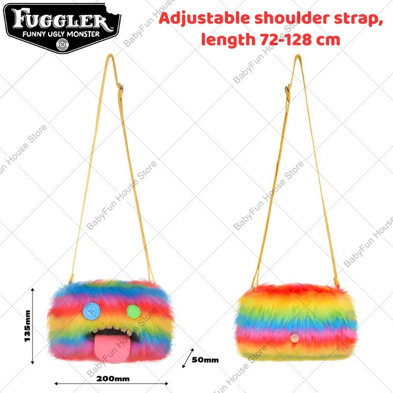 Bolsa Cruzada de Peluche de Gato Sphynx Feo Lindo Dientes Divertidos Muñeco Raro Bolso de Hombro Juguete Peculiar Regalo
