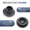 Pack-4 Car Radiator Mount Bushing, Durable Rubber Shock #21506-4M400 & #21507-4M400 Compatible with Nisan Altima Cube NV200 Sentra Versa Pathfinder