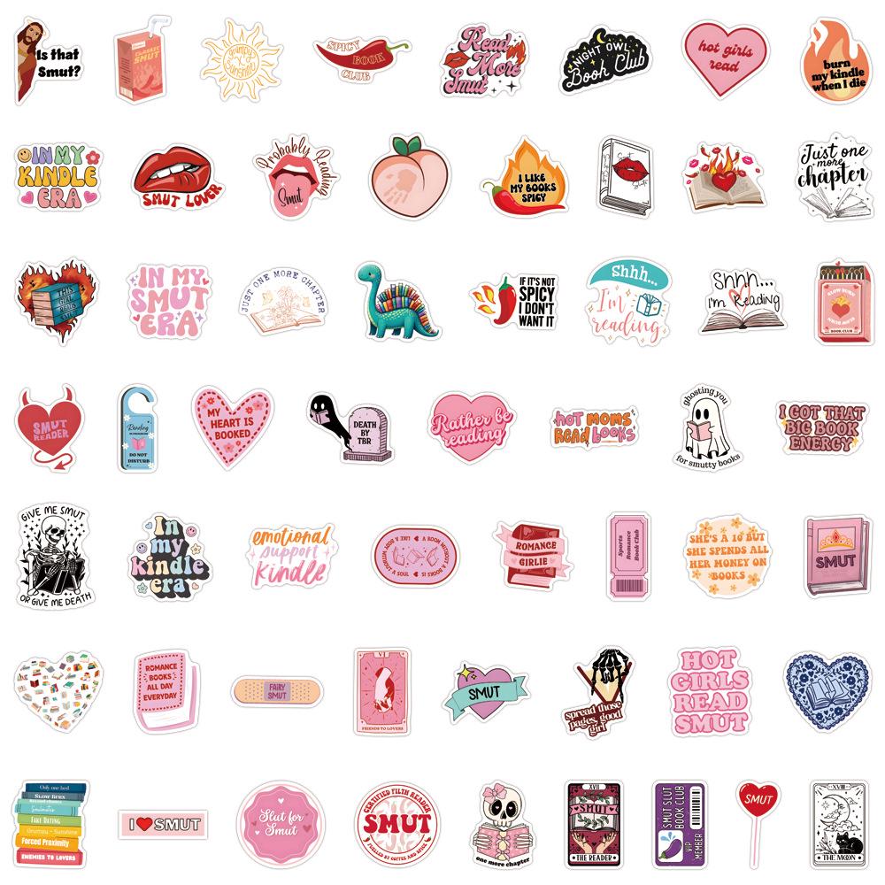 Smut Book Series Graffiti Stickers: 110 Personality Designs for Cars, Luggage, and Cups