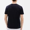 Fila Solid Color Casual Cotton Knit Short Sleeve T-Shirt Men Tops Legendary-Blue F11M231109F-NV