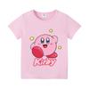 Kirby letní trička s krátkým rukávem barevná košile kulatý výstřih kulaté tričko bavlna barevné tričko potisk kreslené postavičky oblečení neformální oblečení