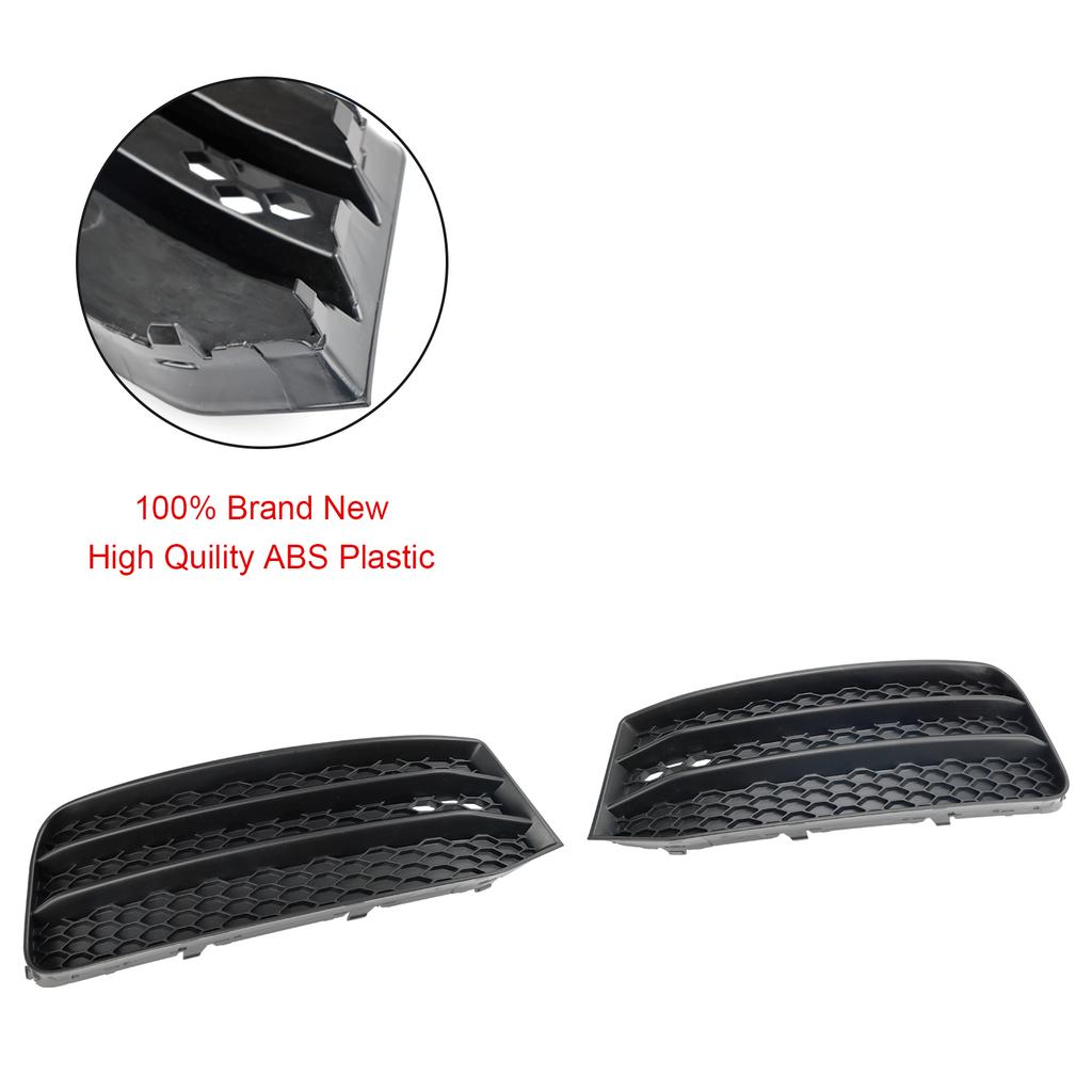 2PCS Front Bumper Fog Light Cover Grill Grille 8XA807681B 8XA807682B Fit A1 8X 2015-2018