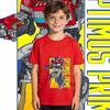 Transformers Optimus Prime Heroic Stance Print  T Shirt Boys Girls Kids Casual Tee Top Soft Breathable