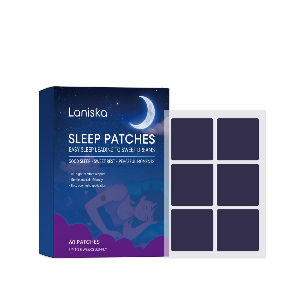 LANISKA Sleep Care Patch Gentle Nighttime Support Thin Skin-Friendly Breathable Comfort Easy-Apply 30 Count