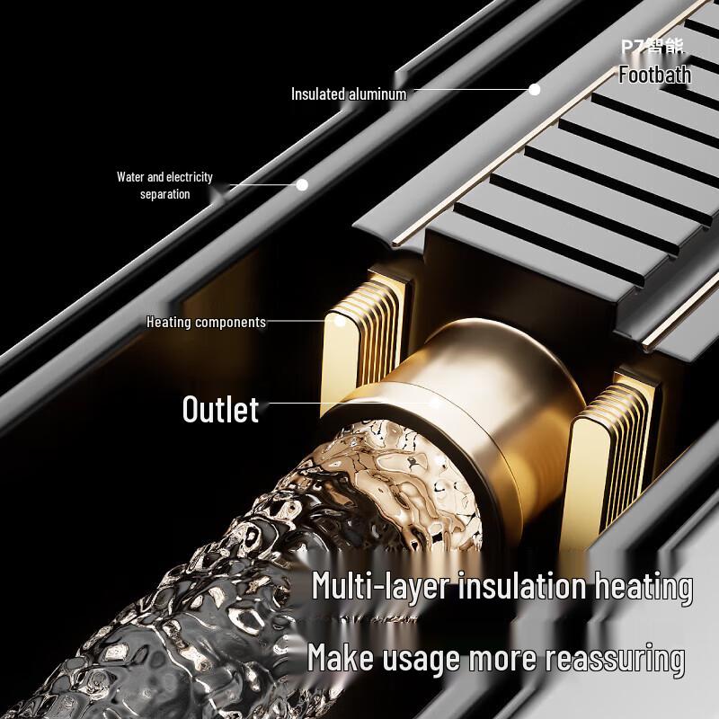 Zodian P7 Smart Thermostatic Foot Spa Massager