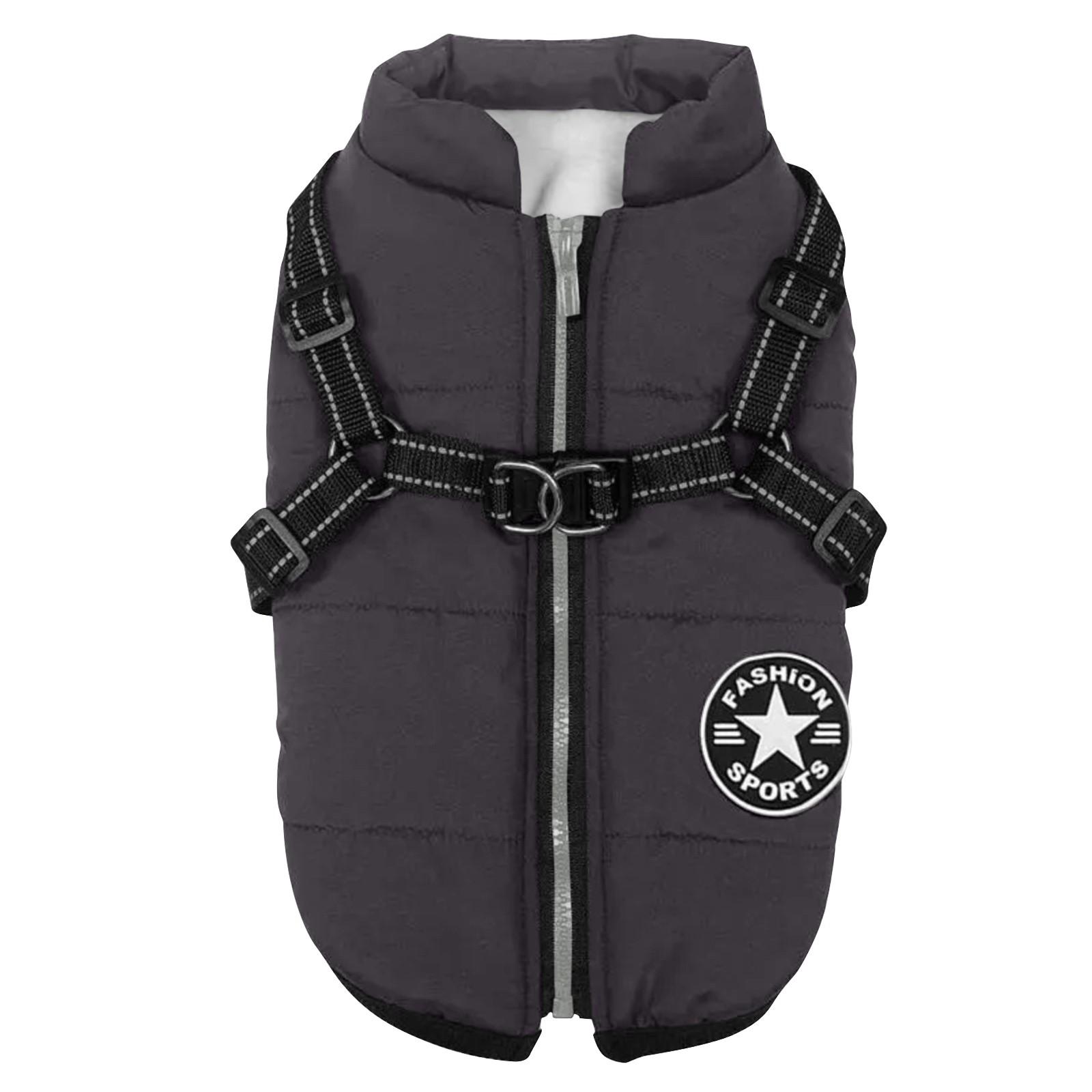 

Pet Dog Shirt Puppy Coat Warm Clothes Coat Sweatshirt XXL чёрный