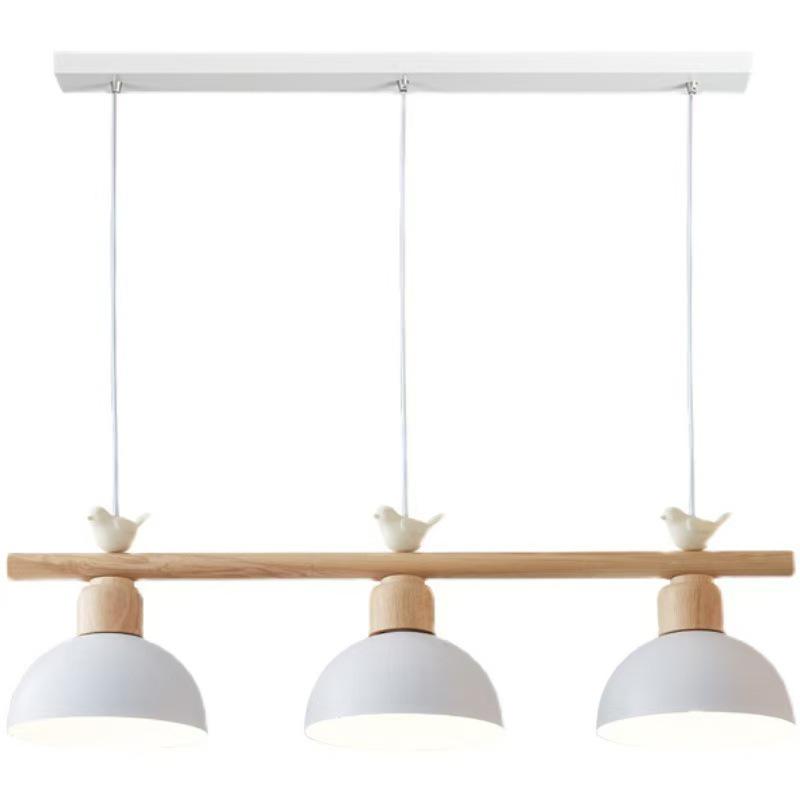 Nordic Modern Three-Head Pendant Lights - Simple Luxury Dining & Bar Bird Design