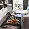 1PC Custom Name "Golden Excavator Adventure" Theme Floor Mat Ideal for Living Room, Game Rooms, Office, Bedroom, Office Floor Mat , Floor Mats for Hom
