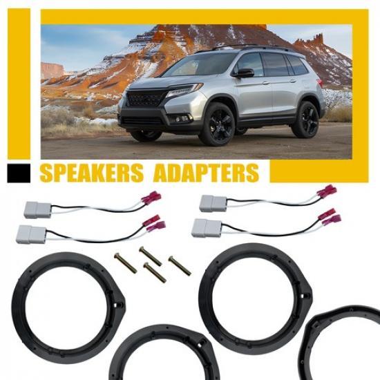 4set Speaker 6.5  Adapter Harness Board+Wiring Connector Fit ight HON Adapter