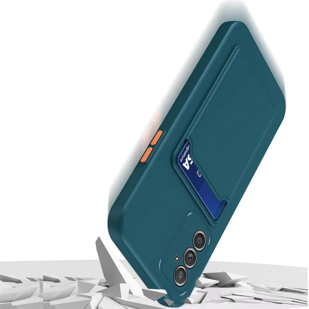Card Slot Bag Holder Phone Case For Samsung A56 A36 A26 A16 A52s A53 A34 A15 A54 A51 A12 A14 A32 A13 A34 A33 Galaxy A55 5G Cover