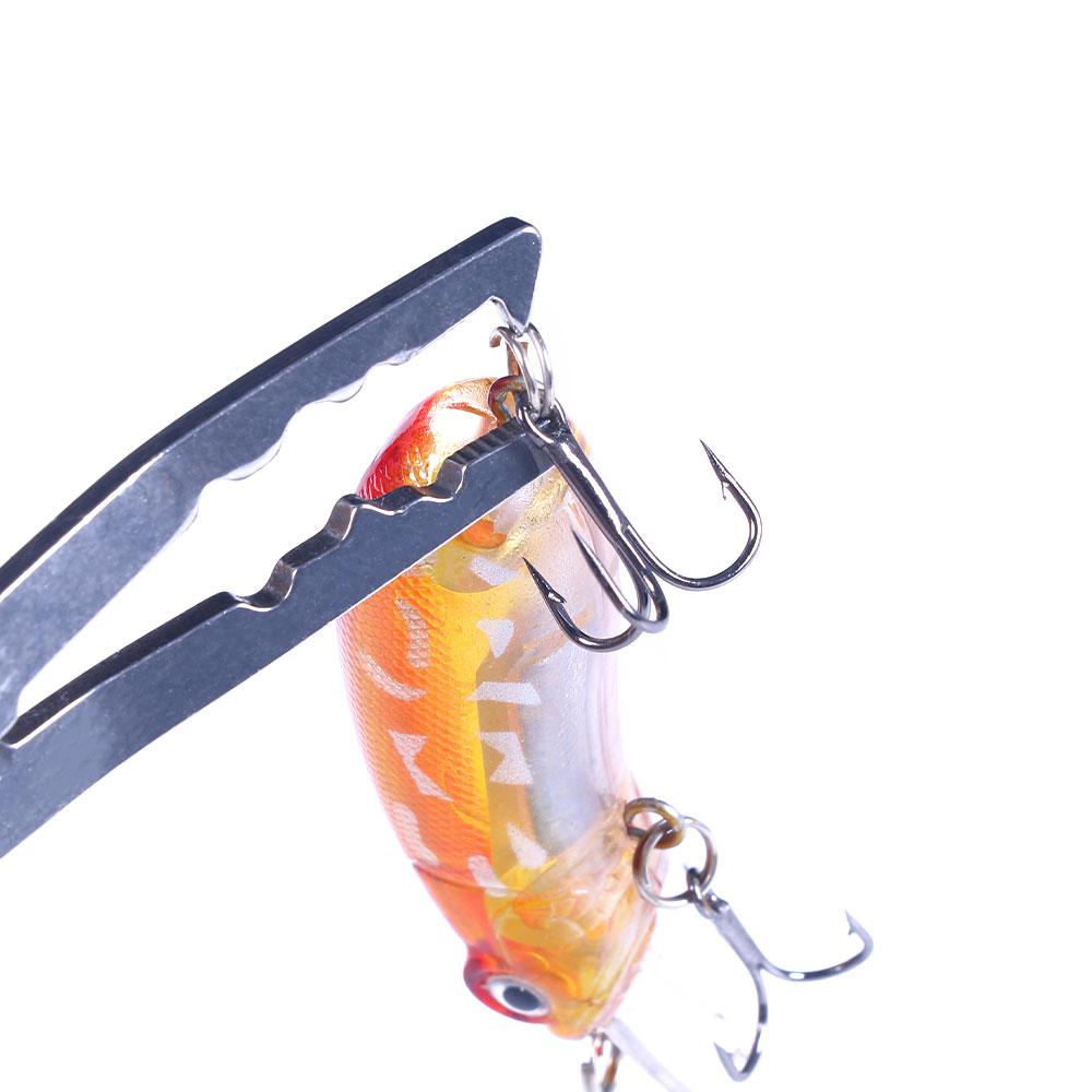 NEWUP Multi-function Fishing Pliers & Scissors Hook Remover for Stream Fishing Outdoor Use Lightweight 90g