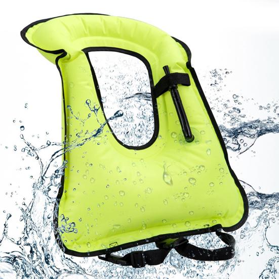 Adulti Giubbotto da nuoto Gonfiabile Uomo Donna Giubbotto di salvataggio Boccaglio regolabile Kayak Canottaggio Alla deriva Giubbotto di sicurezza Giubbotto di sicurezza Attrezzatura per il nuoto