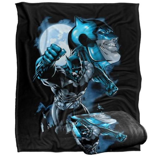 Batman Action Pose Blanket