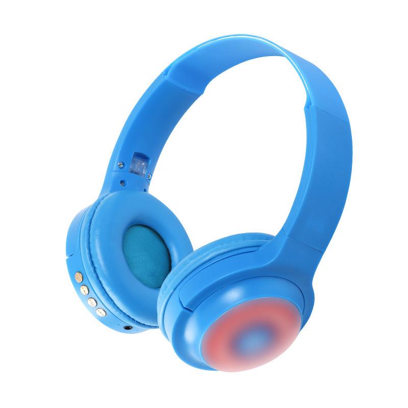 Cartoon Anime Wireless Bluetooth Earphones for Kids - Head-mounted Design with Ultra-long Battery Life