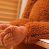 Orangutan Plush Doll Soft Stuffed Animal with Hanging Design High-Elastic Filling Interactive Playful Toy for Kids Adults