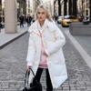 Fashion Long Cotton-padded Winter Women's Thick Loose Oversized Coat