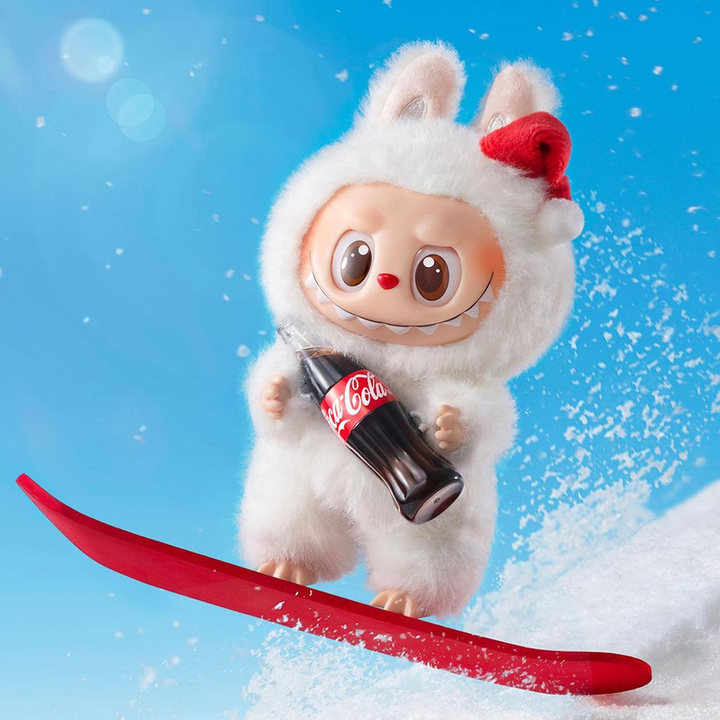 POP MART Monsters Series Vinyl Gesicht Blindbox Zufälliges Design Actionfigur Sammlerstück Spielzeug Heimdeko Feiertag Geburtstagsgeschenk Einzelbox COCA-COLA