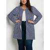 QICED Damen Vintage Casual Herbst Winter Langarm Jacken & Mäntel