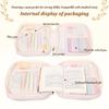 Bible Cover Case Portable Cotton Bible Tote Bags with Handle Multi-purpose Study Accessory Kit Book Storage Bag for Travel Study