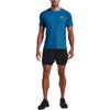 Under Armour Solid Color Logo Crew Neck T-Shirt Men Tops Blue 1370338-899