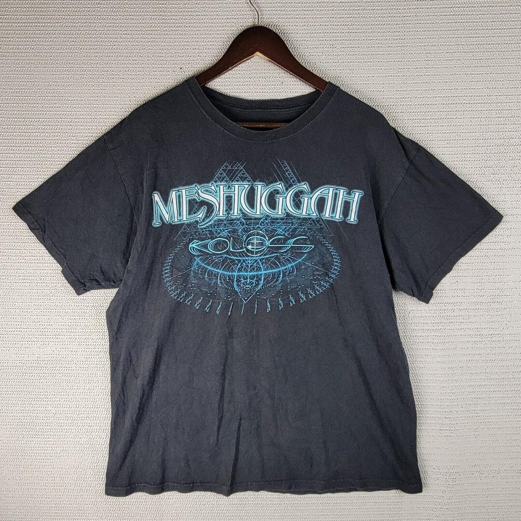 Merry Christmas Meshuggah Band Full Size 100% Cotton Shirt